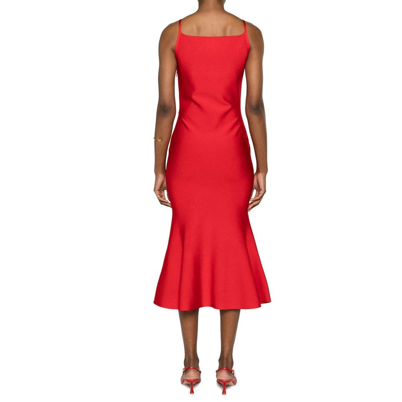 Flared Knit Dress Alexander McQueen