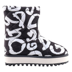 Black Nylon Boot Dolce & Gabbana