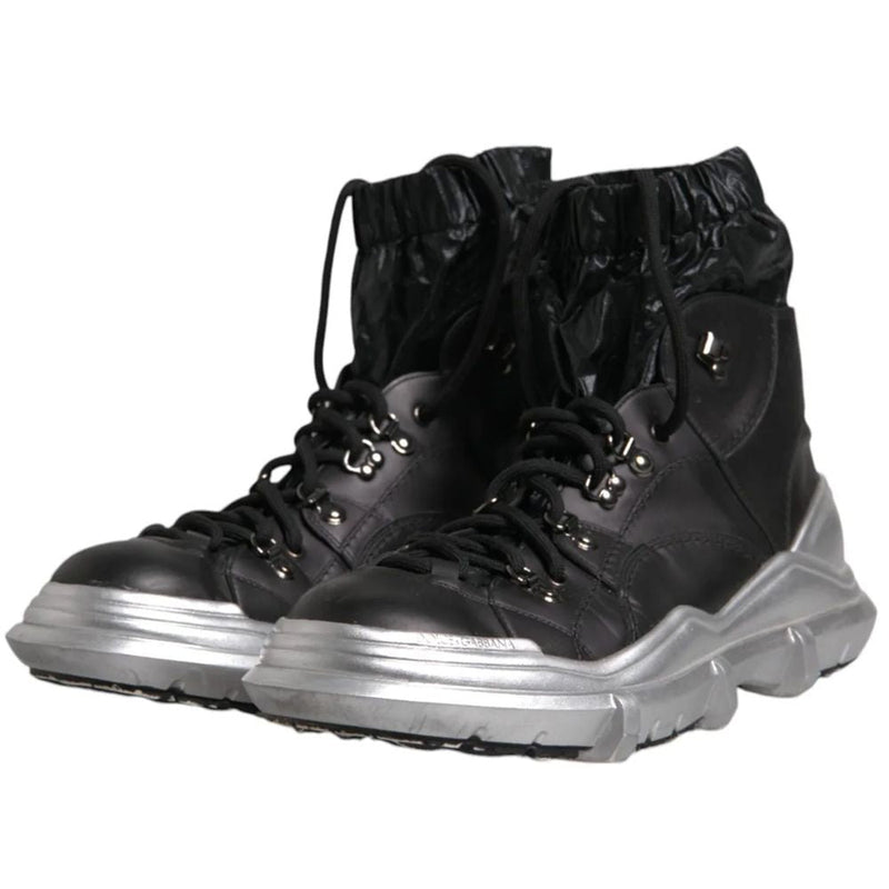 Black Nylon Boot Dolce & Gabbana