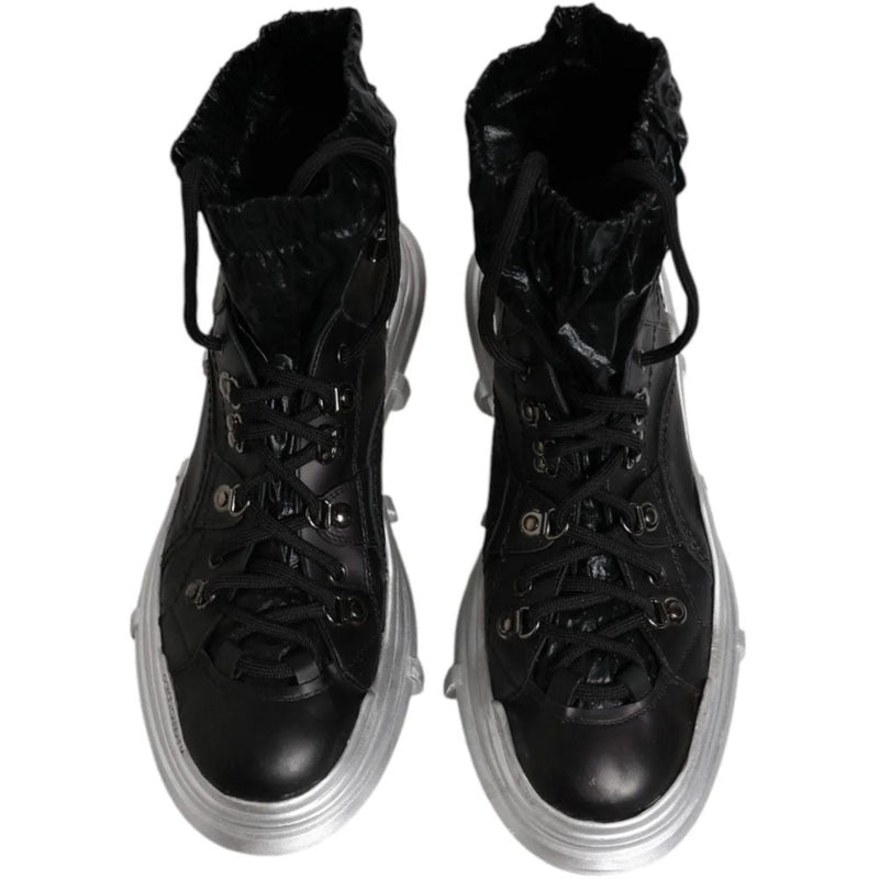 Black Nylon Boot Dolce & Gabbana