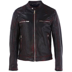 Black Goatskin Jacket Dolce & Gabbana