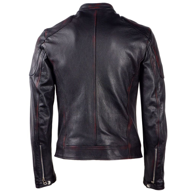 Black Goatskin Jacket Dolce & Gabbana