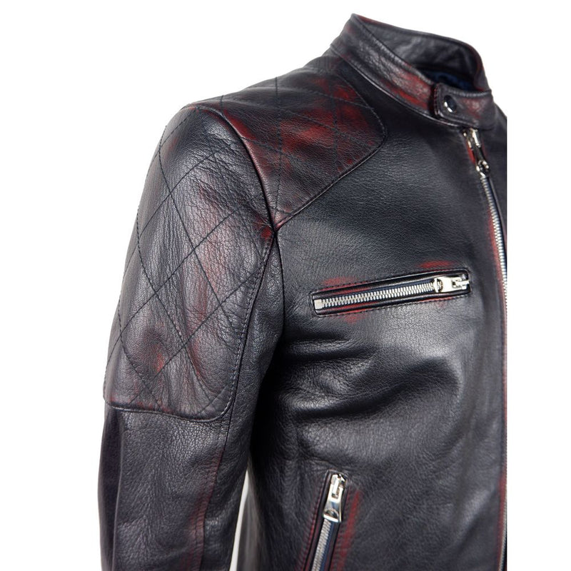 Black Goatskin Jacket Dolce & Gabbana