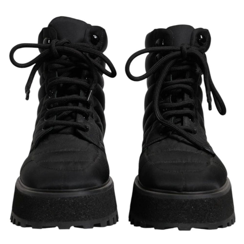 Black Nylon Boot Dolce & Gabbana