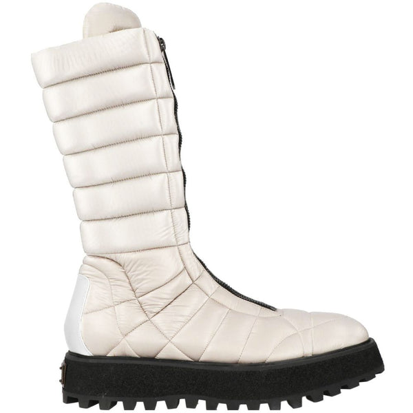 White Nylon Boot Dolce & Gabbana