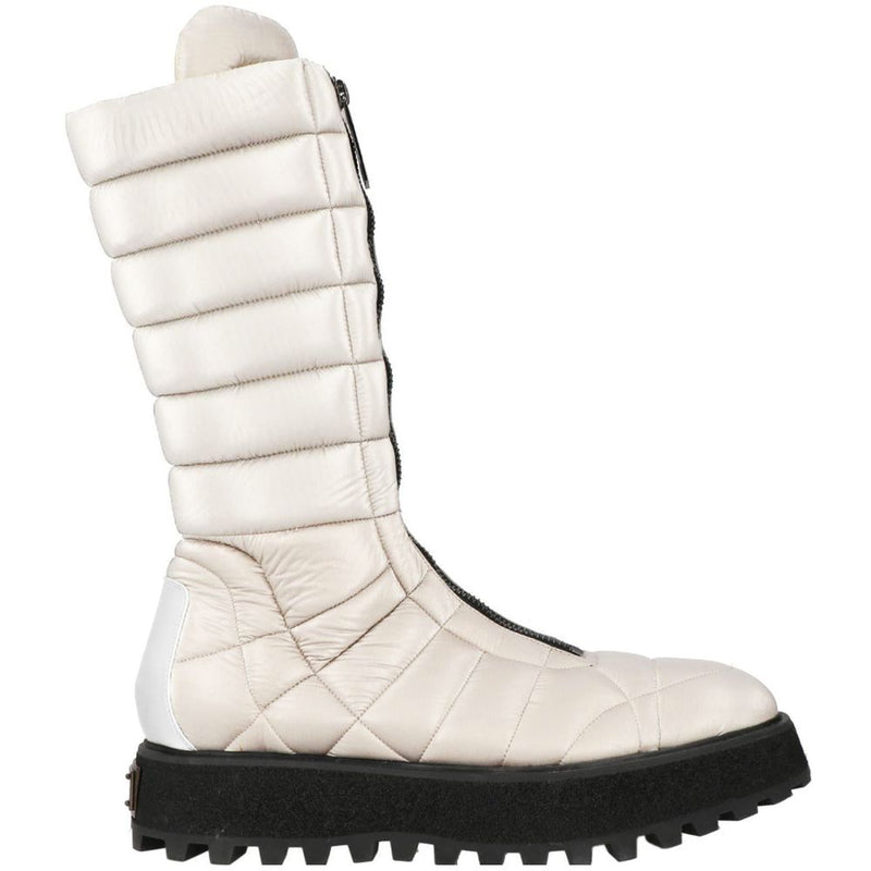White Nylon Boot Dolce & Gabbana