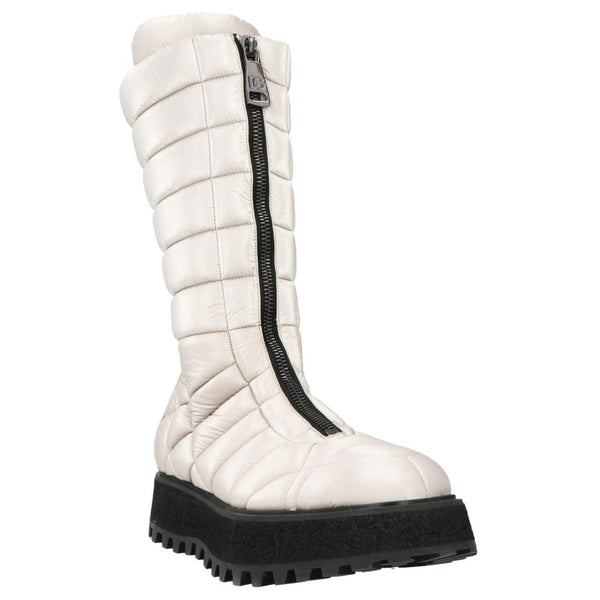 White Nylon Boot Dolce & Gabbana