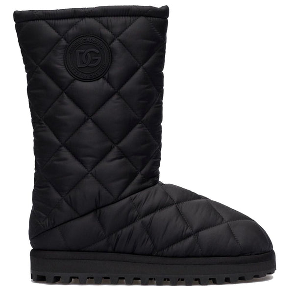 Black Nylon Boot Dolce & Gabbana