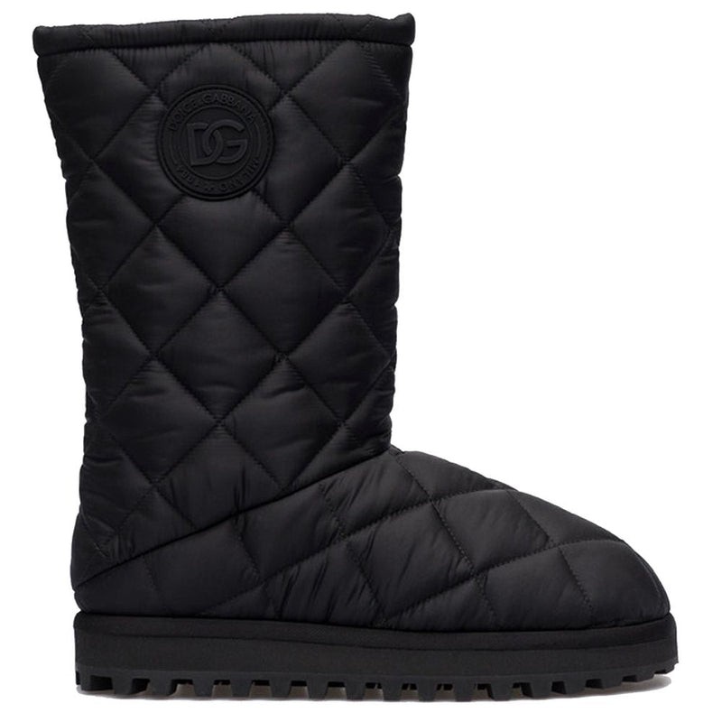Black Nylon Boot Dolce & Gabbana
