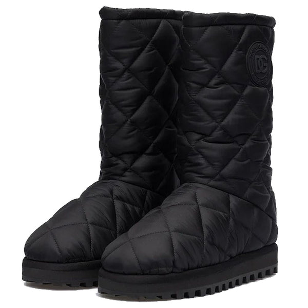 Black Nylon Boot Dolce & Gabbana