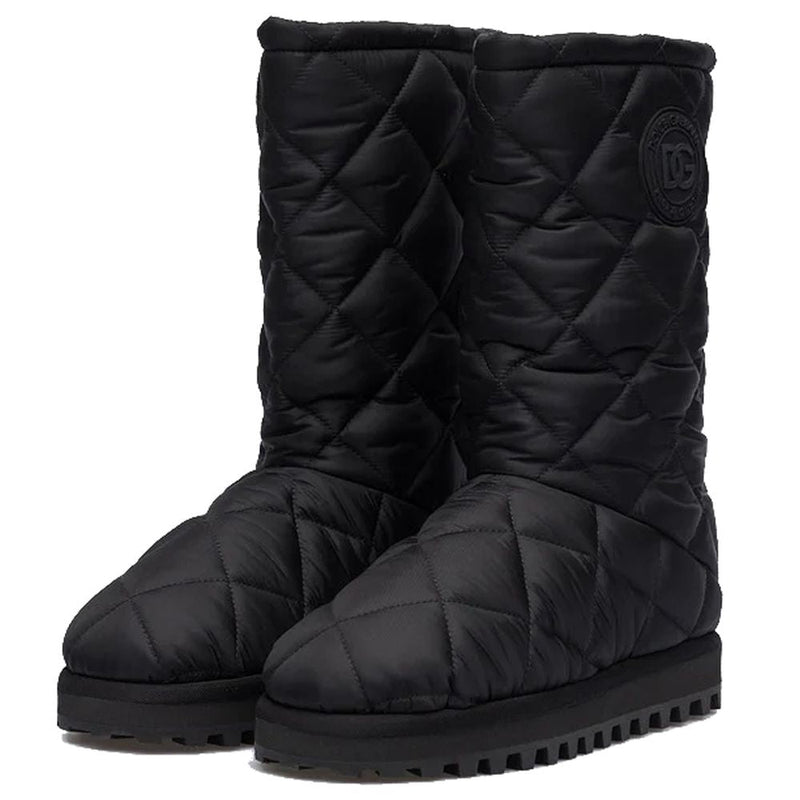 Black Nylon Boot Dolce & Gabbana