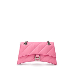 Pink Leather Shoulder Bag Balenciaga
