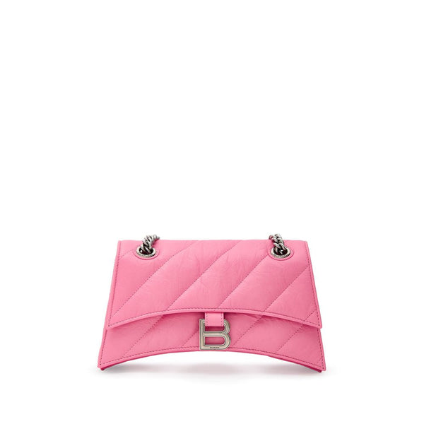 Pink Leather Shoulder Bag Balenciaga
