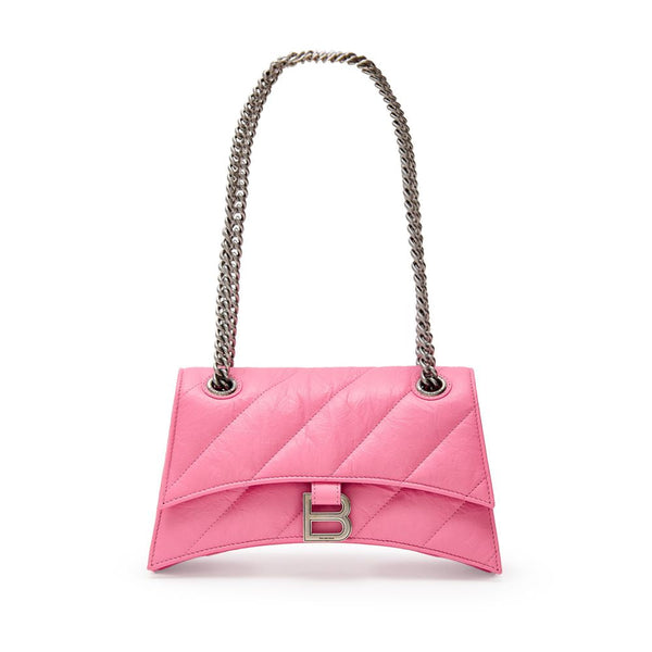 Pink Leather Shoulder Bag Balenciaga