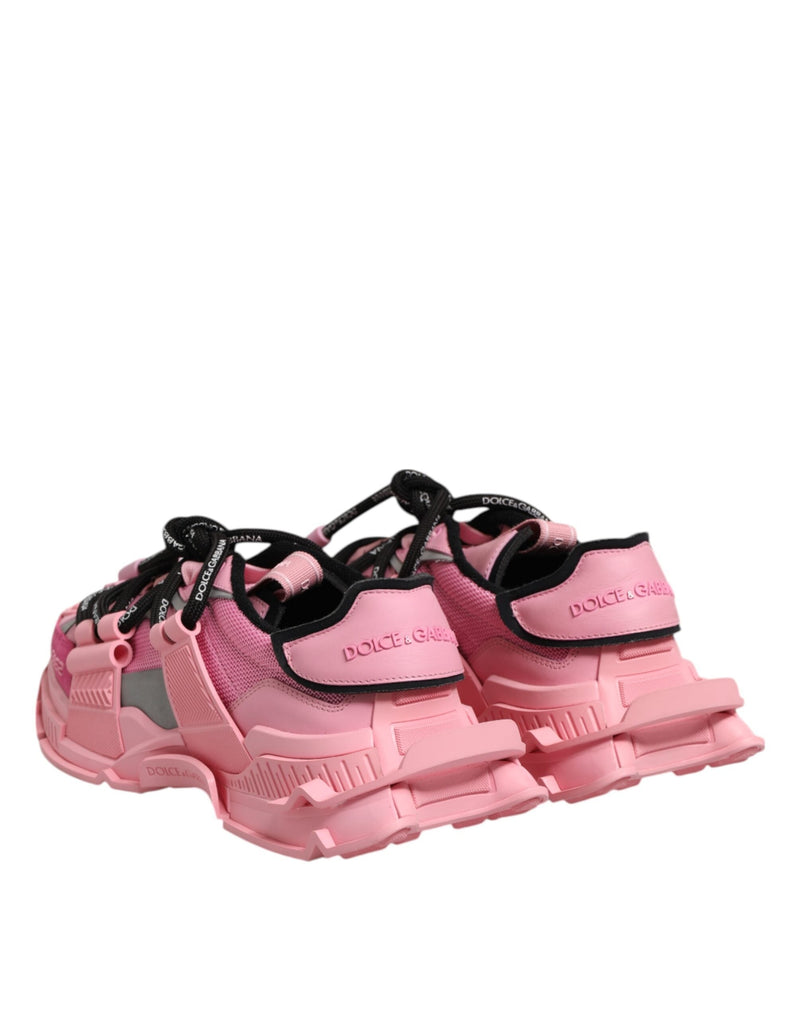 Pink Low Top Space Women Sneakers Shoes Dolce & Gabbana