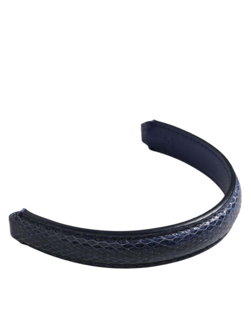 Blue Large Ayers Leather Bag Handle Women Shoulder Strap Dolce & Gabbana