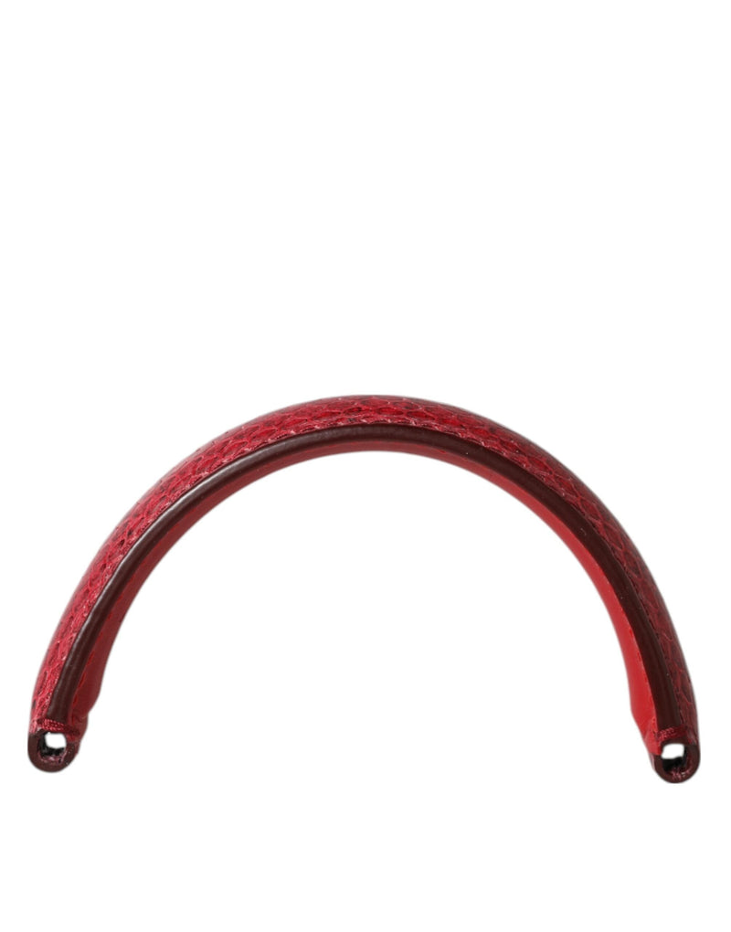 Red Small Ayers Leather Bag Handle Women Shoulder Strap Dolce & Gabbana