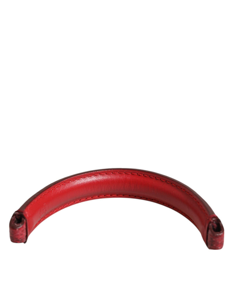 Red Small Ayers Leather Bag Handle Women Shoulder Strap Dolce & Gabbana