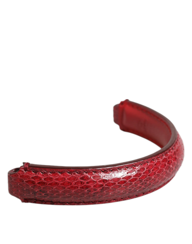 Red Small Ayers Leather Bag Handle Women Shoulder Strap Dolce & Gabbana