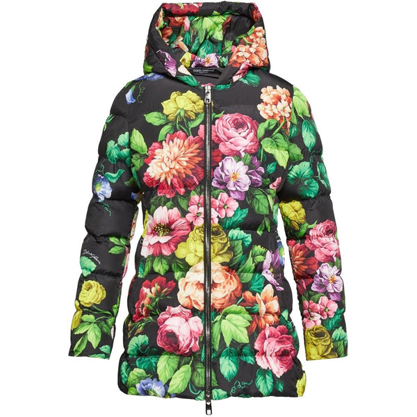 Multicolor Polyester Jackets & Coat Dolce & Gabbana