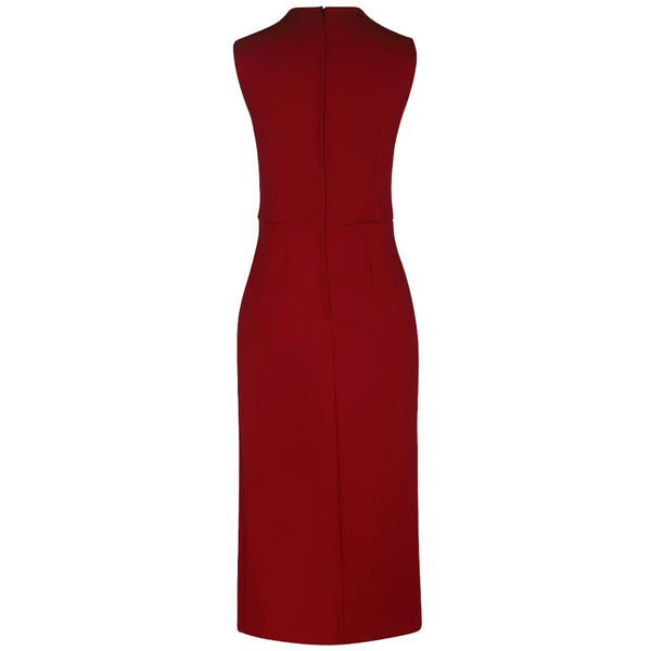 Red Viscose Dress Dolce & Gabbana