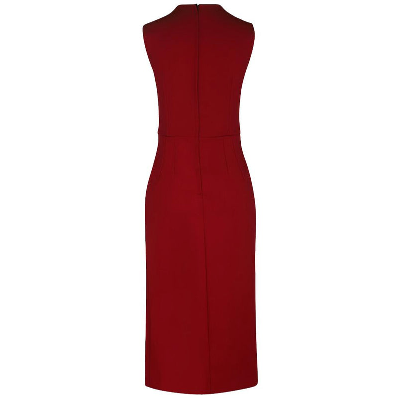 Red Viscose Dress Dolce & Gabbana