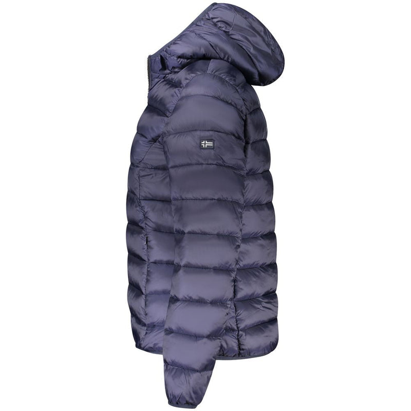 Blue Polyamide Jackets & Coat Norway 1963