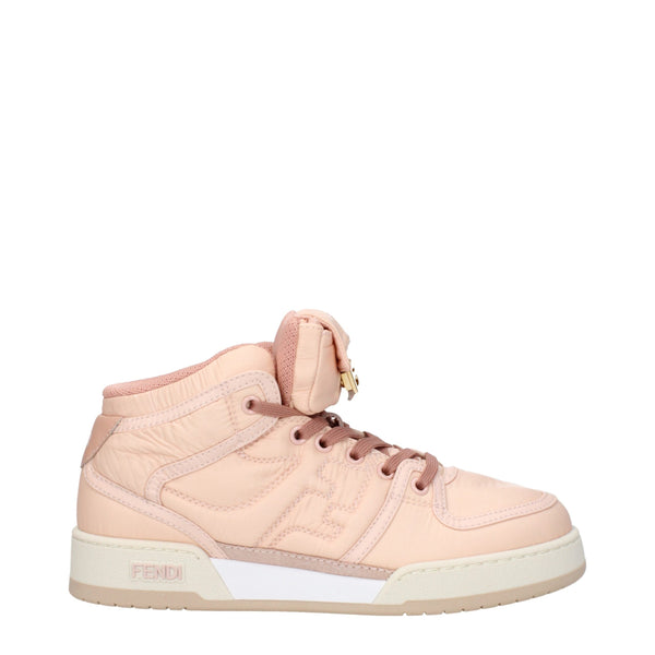 Pink Nylon High Tops Fendi