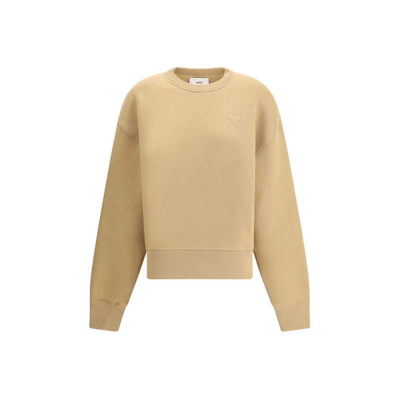 Ami De Coeur Embosse Sweatshirt Ami Paris