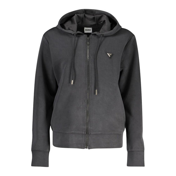 Black Polyester Sweater Guess Jeans