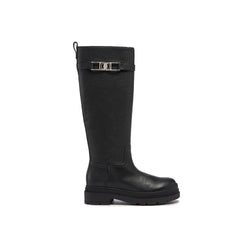 Leather Boots Salvatore Ferragamo