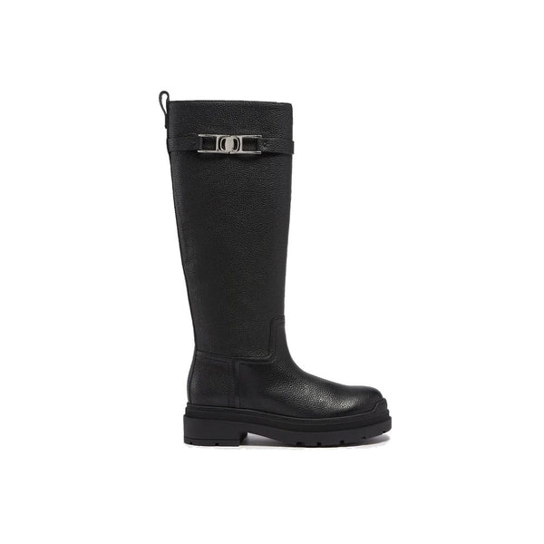 Leather Boots Salvatore Ferragamo