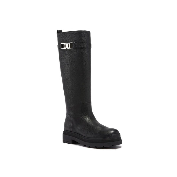 Leather Boots Salvatore Ferragamo