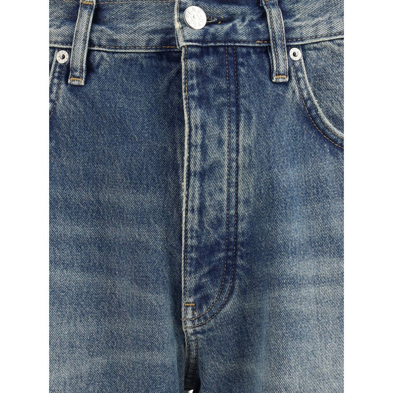 Wide Twist Jeans Sunflower