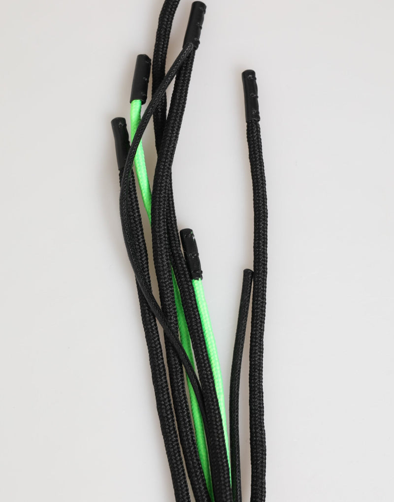 Multicolor Polyester Tape String DG Logo Keychain Keyring Dolce & Gabbana