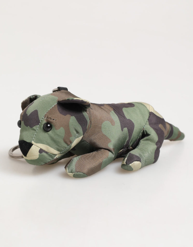 Multicolor Camouflage Animal Silhouette Keychain Keyring Dolce & Gabbana