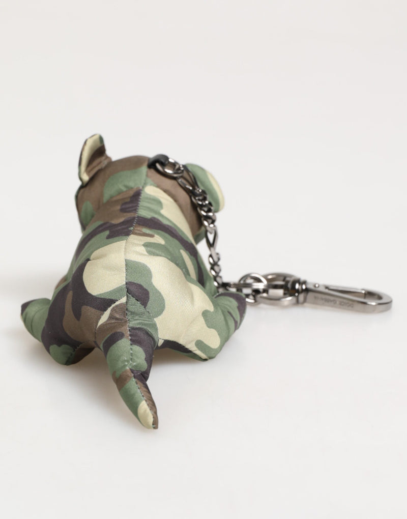 Multicolor Camouflage Animal Silhouette Keychain Keyring Dolce & Gabbana