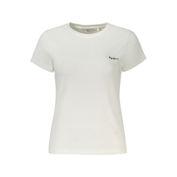 White Cotton Tops & T-Shirt Pepe Jeans