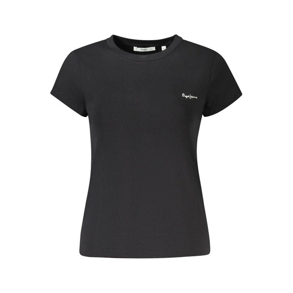 Black Cotton Tops & T-Shirt Pepe Jeans