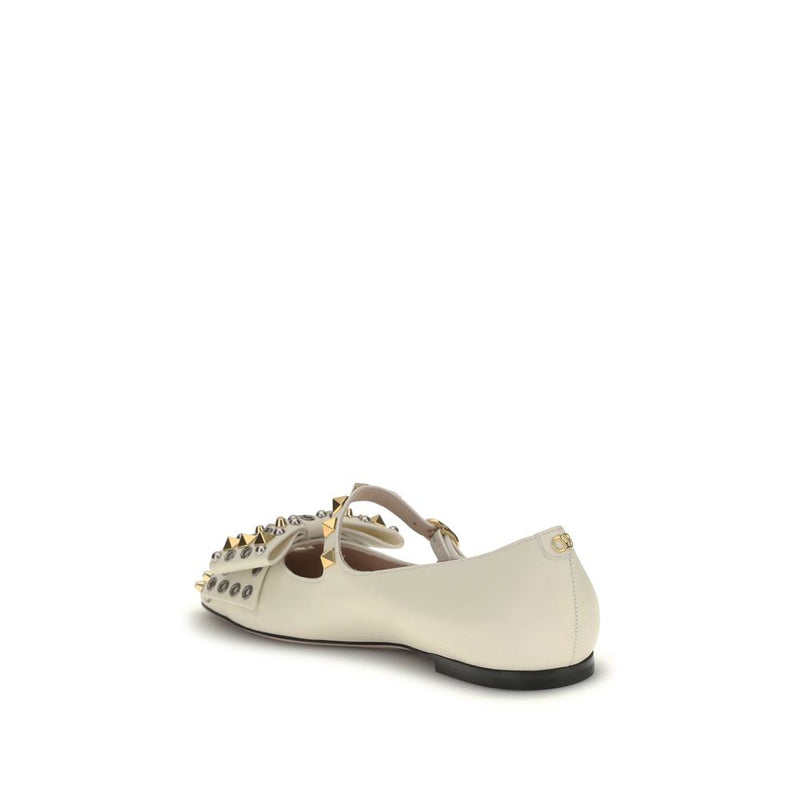 Mary-Jane Bowow Ballerinas Valentino Garavani
