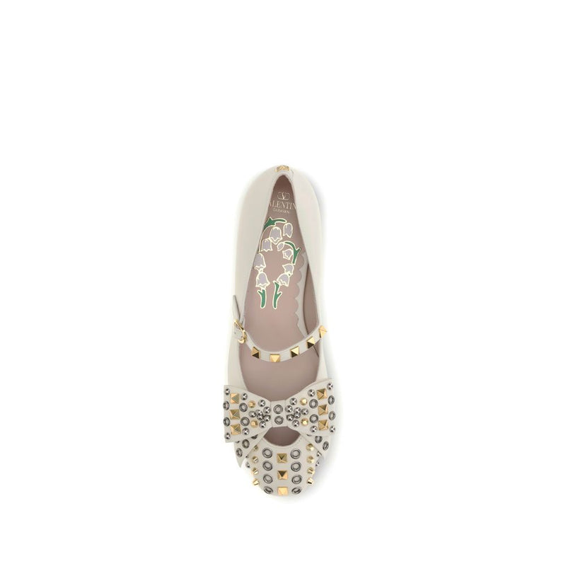 Mary-Jane Bowow Ballerinas Valentino Garavani