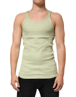 Light Green Tank Sleeveless Men Men T-shirt Dolce & Gabbana