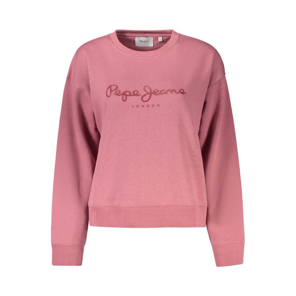 Purple Cotton Sweater Pepe Jeans