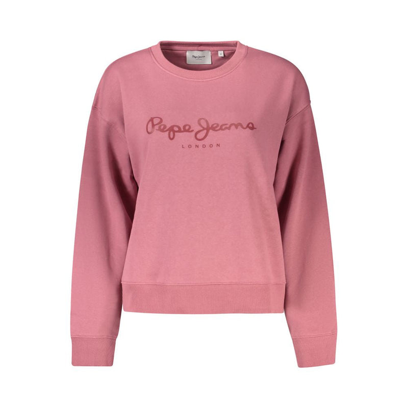Purple Cotton Sweater Pepe Jeans