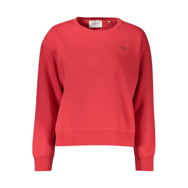 Red Cotton Sweater Pepe Jeans