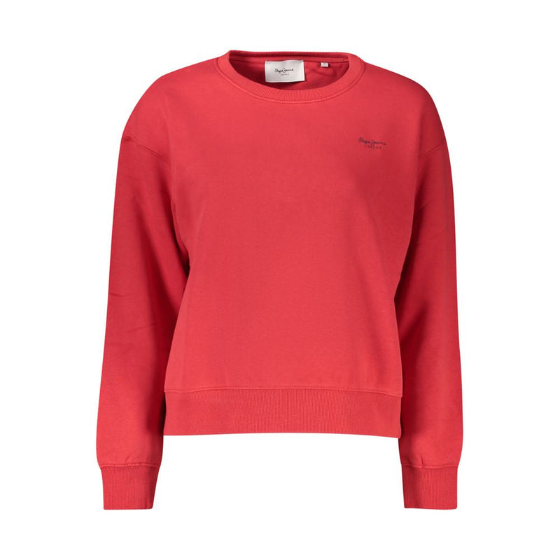 Red Cotton Sweater Pepe Jeans