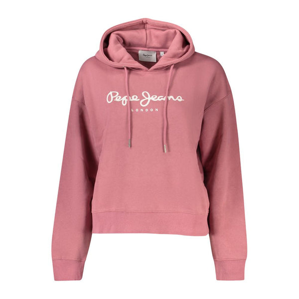 Pink Cotton Sweater Pepe Jeans
