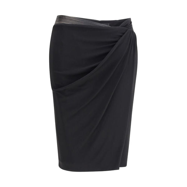 Draped jersey Skirt Versace