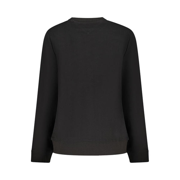 Black Cotton Sweater Tommy Hilfiger