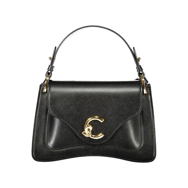 Black Leather Handbag Coccinelle